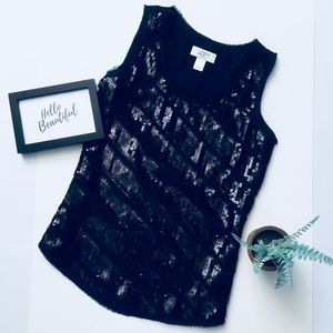 💝 LOFT Navy Night Out Top